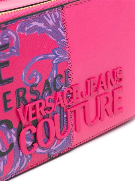 versace jean cotoure print shirt grey logo|Versace Jeans couture.